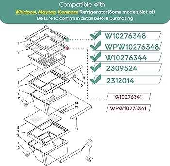 maytag fridge parts diagram