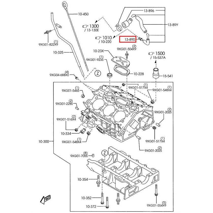 mazda 6 parts diagram