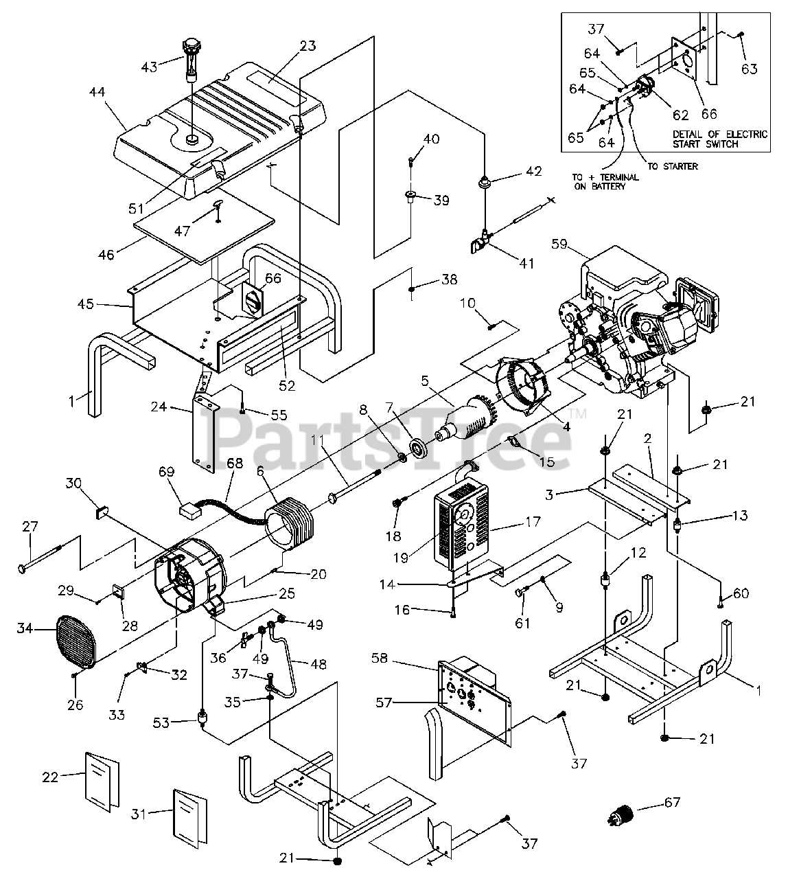 onan generator parts diagrams