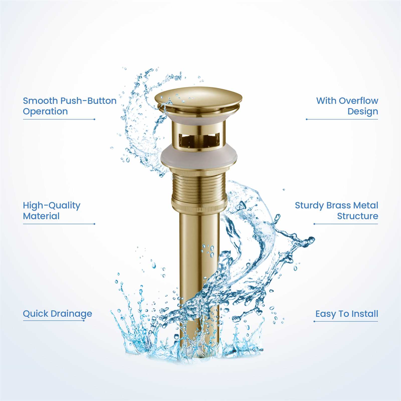 sink stopper parts diagram