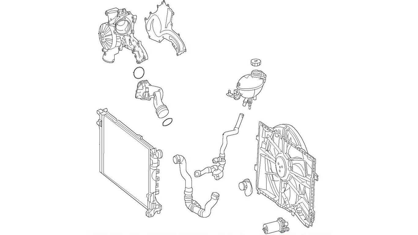 mercedes w166 parts diagram