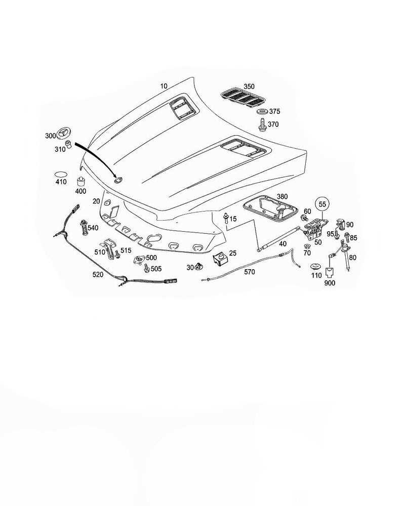 mercedes w166 parts diagram