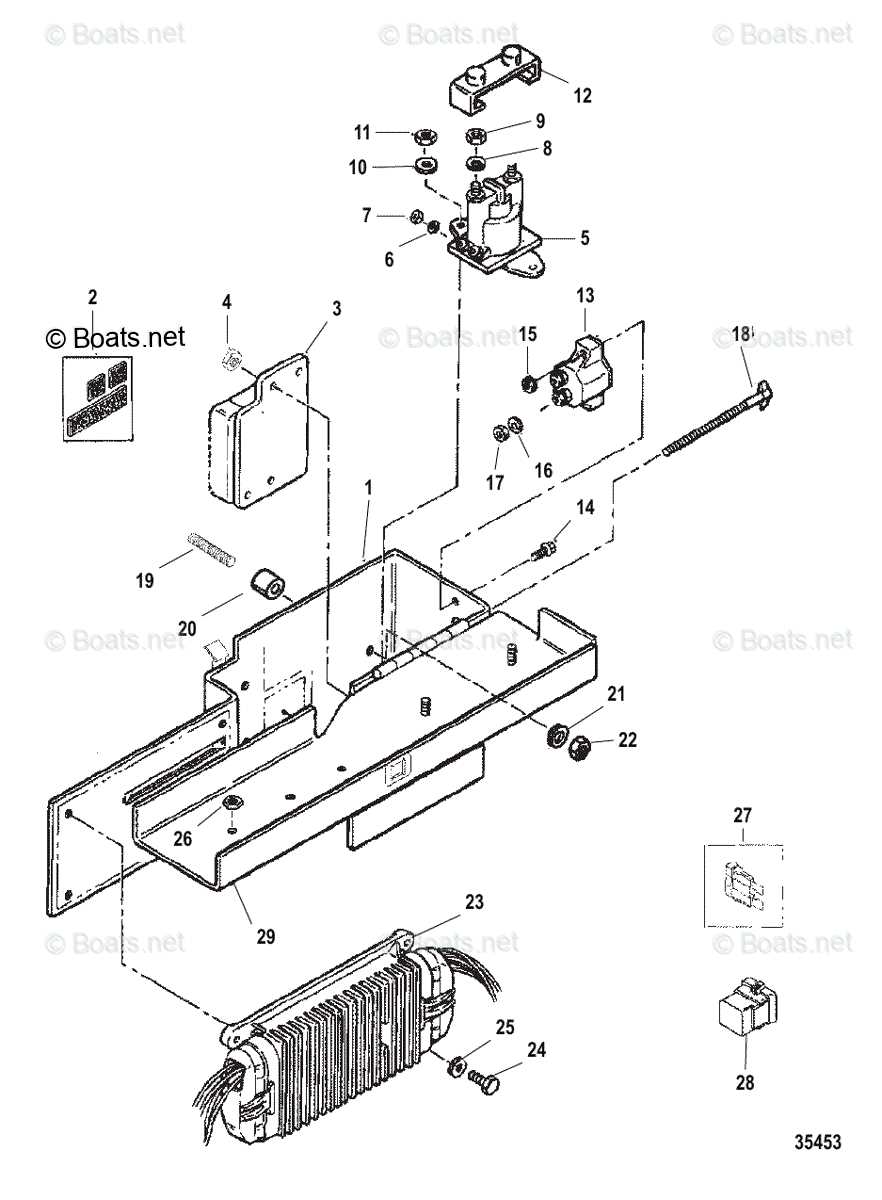 mercruiser 5.7 engine parts diagram