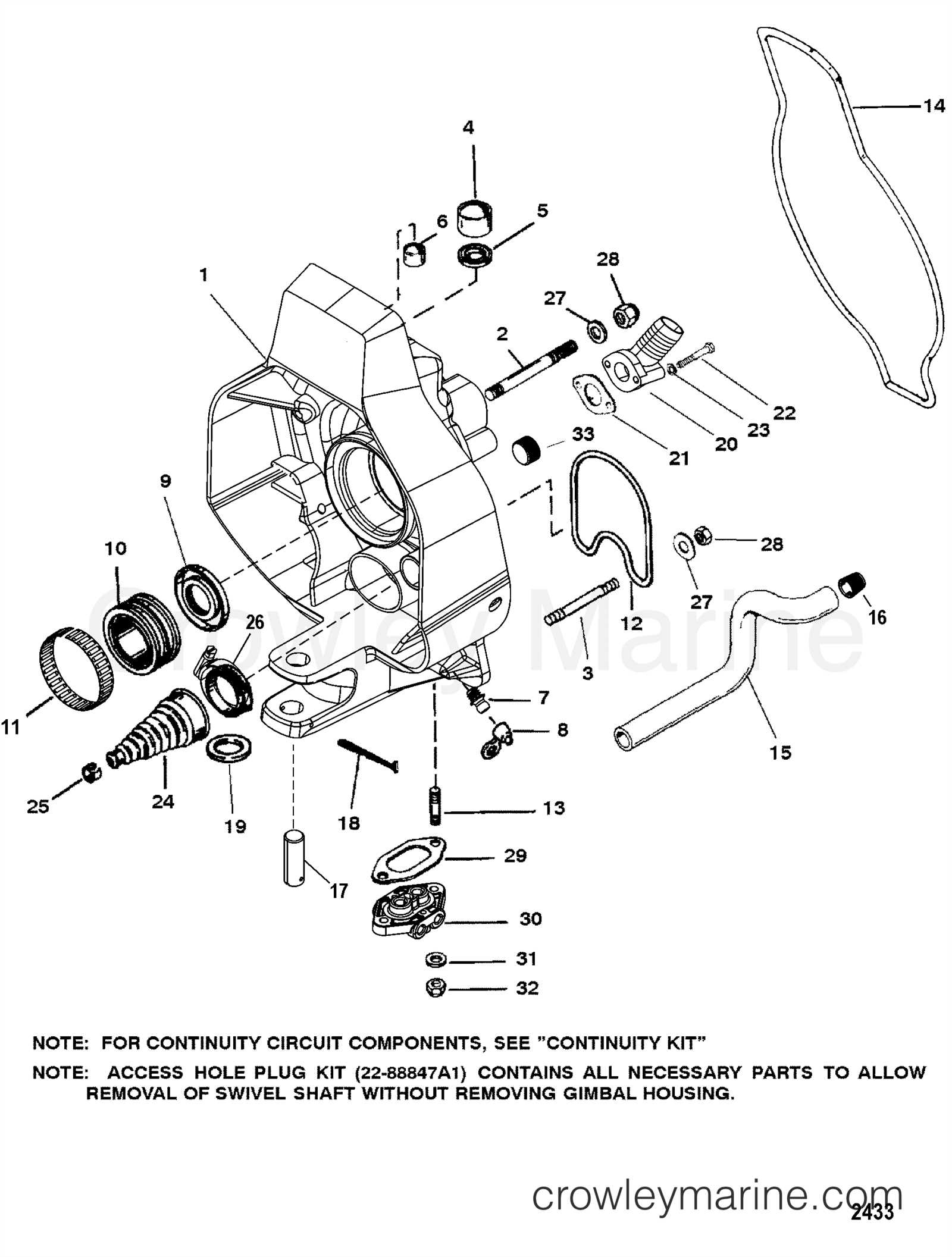 mercruiser bravo 1 parts diagram