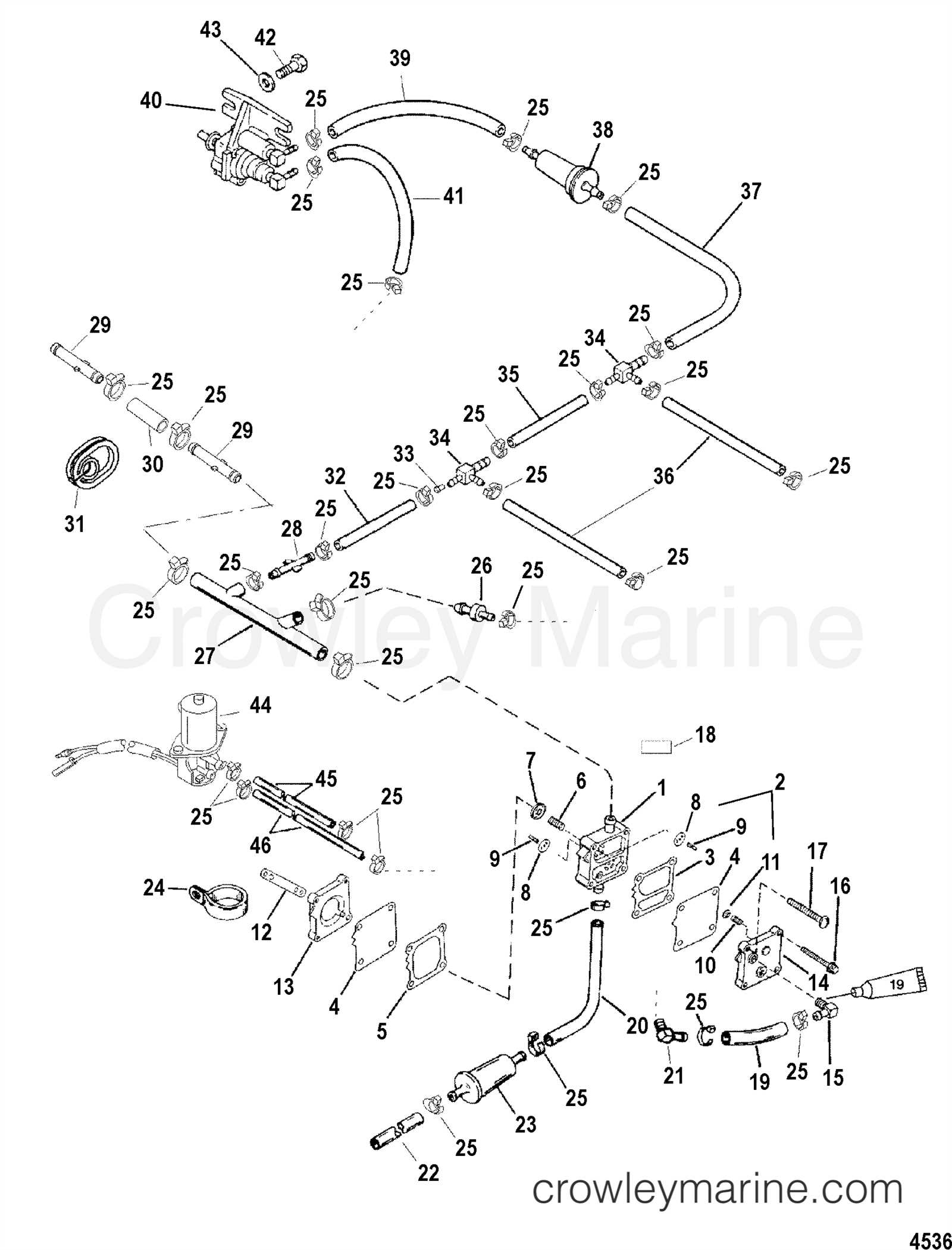 mercury 115 elpto parts diagram