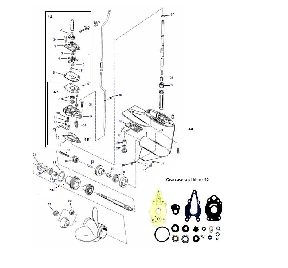 mercury 15 hp 4 stroke outboard parts diagram