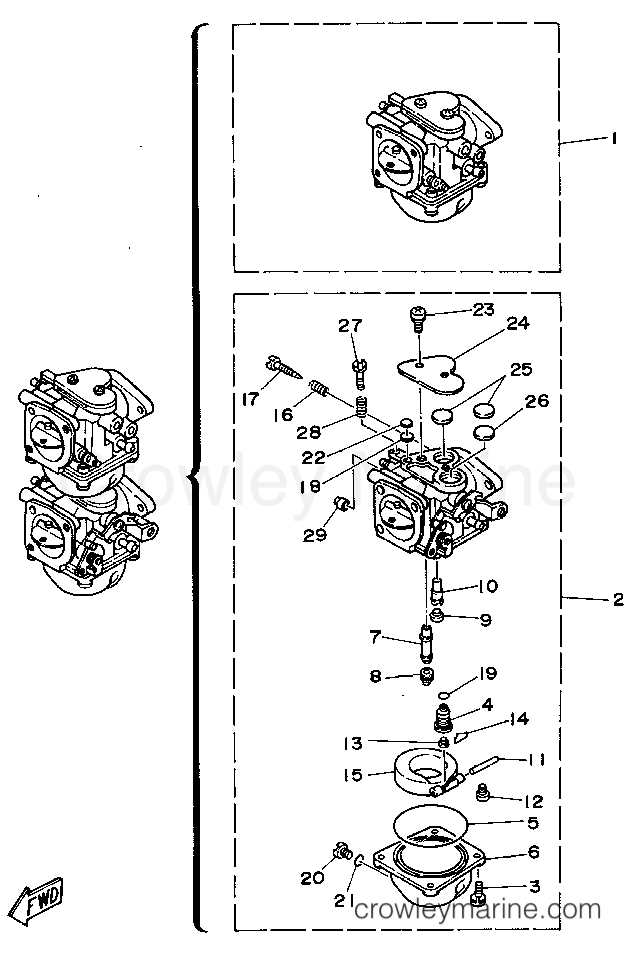 mercury 40 hp 2 stroke parts diagram