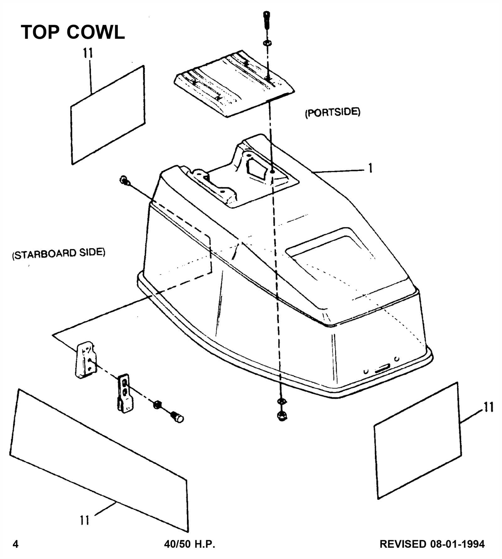 mercury 40 hp parts diagram