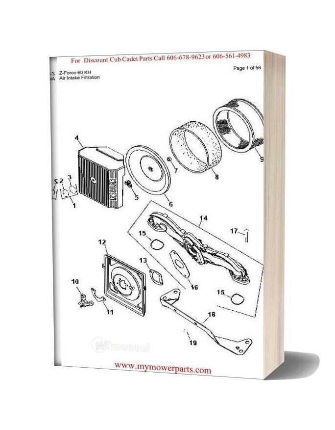 cub cadet z force 50 parts diagram