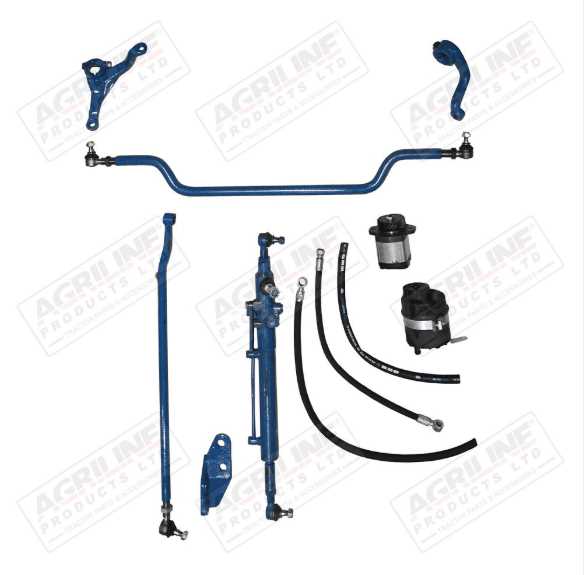 ford 3000 power steering parts diagram