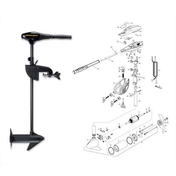 minn kota endura 50 parts diagram