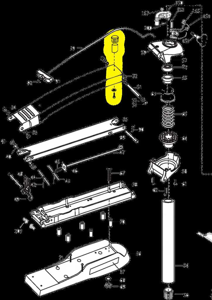 minn kota trolling motor parts diagram