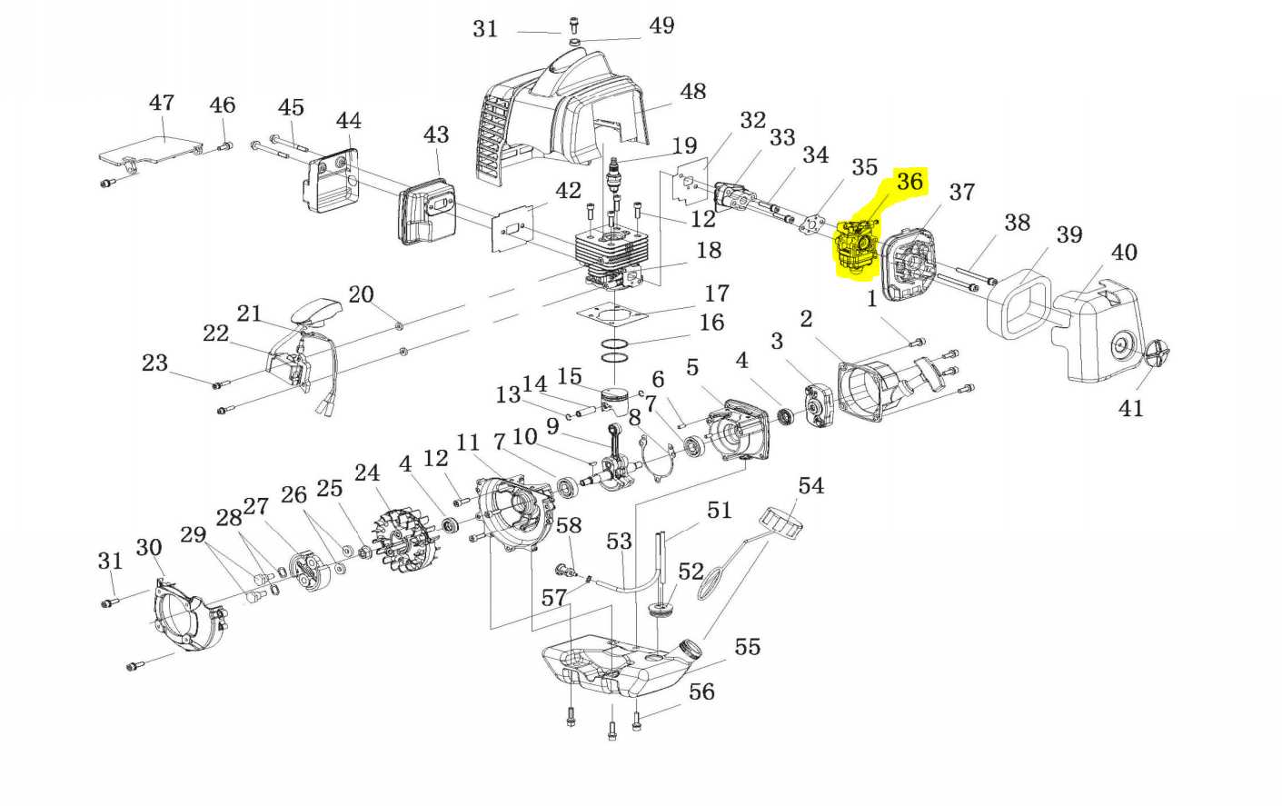 husqvarna backpack sprayer parts diagram