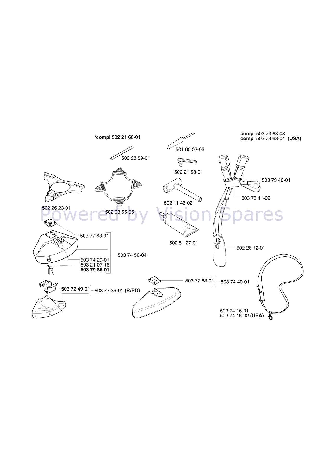 husqvarna 225l parts diagram