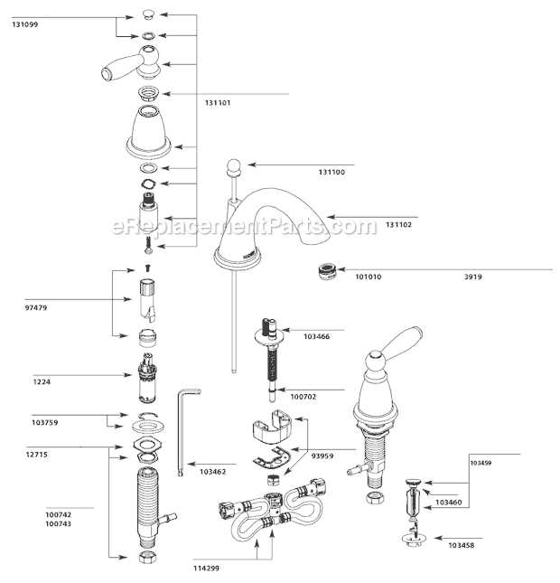 moen repair parts diagram