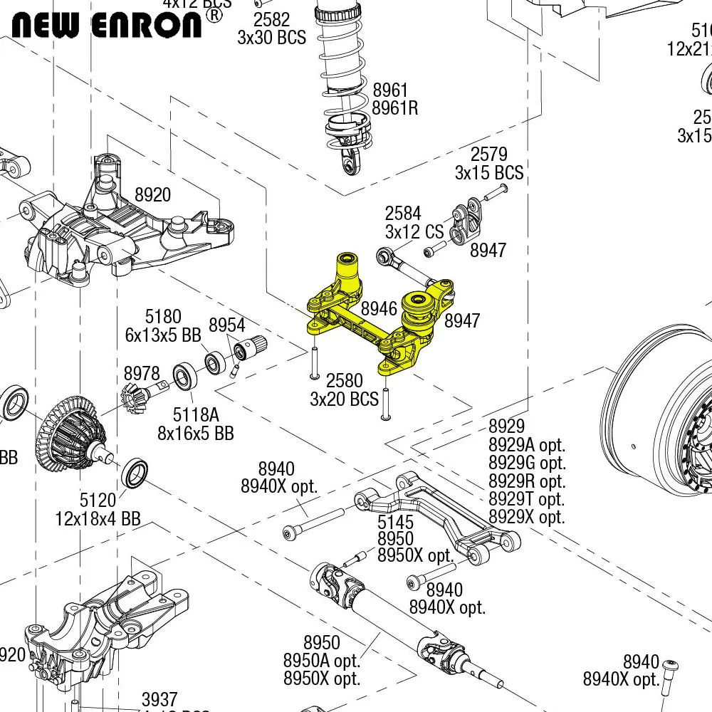 e maxx parts diagram