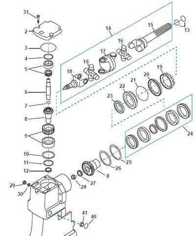 mercury alpha one parts diagram