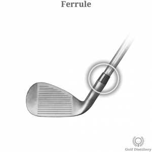 parts of a golf club diagram