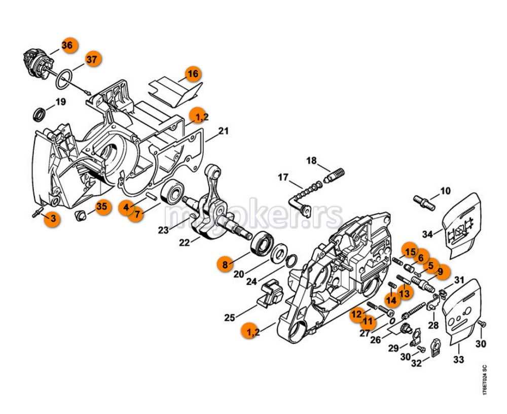 ms 460 parts diagram