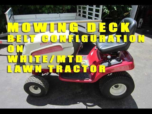 mtd mower deck parts diagram