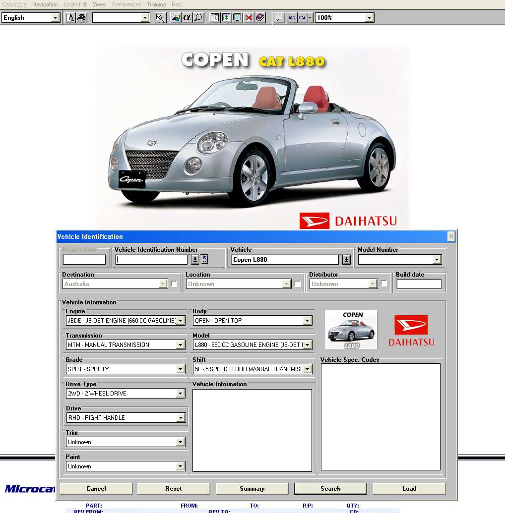 daihatsu hijet parts diagram