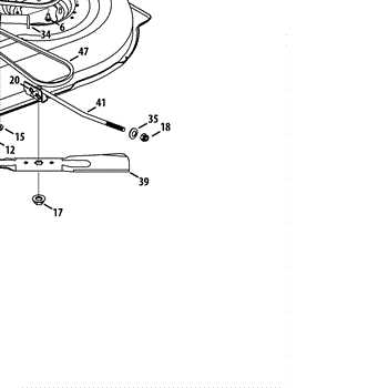 murray 42 inch riding mower parts diagram