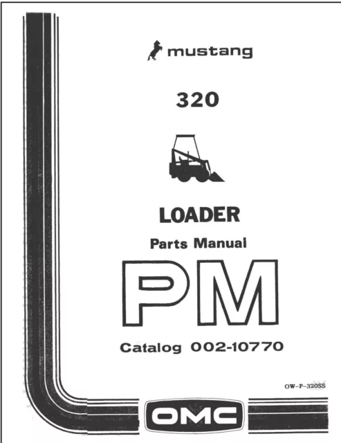 mustang 940 parts diagram