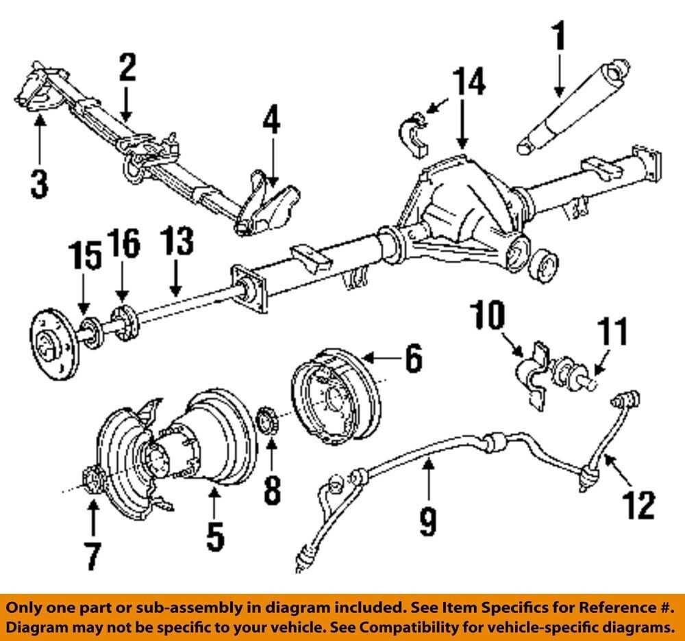 ford f350 front suspension parts diagram