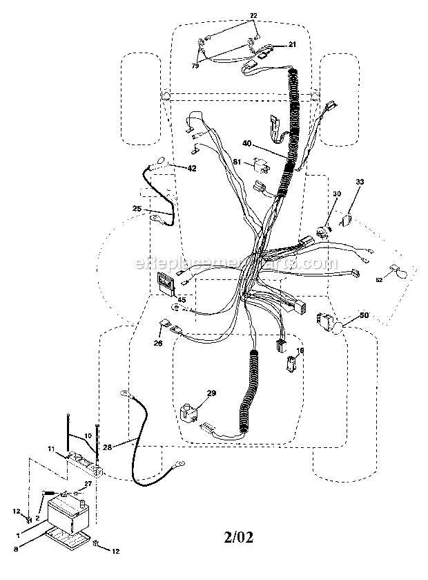 craftsman gt3000 parts diagram