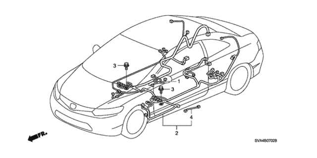 2006 honda civic front end parts diagram