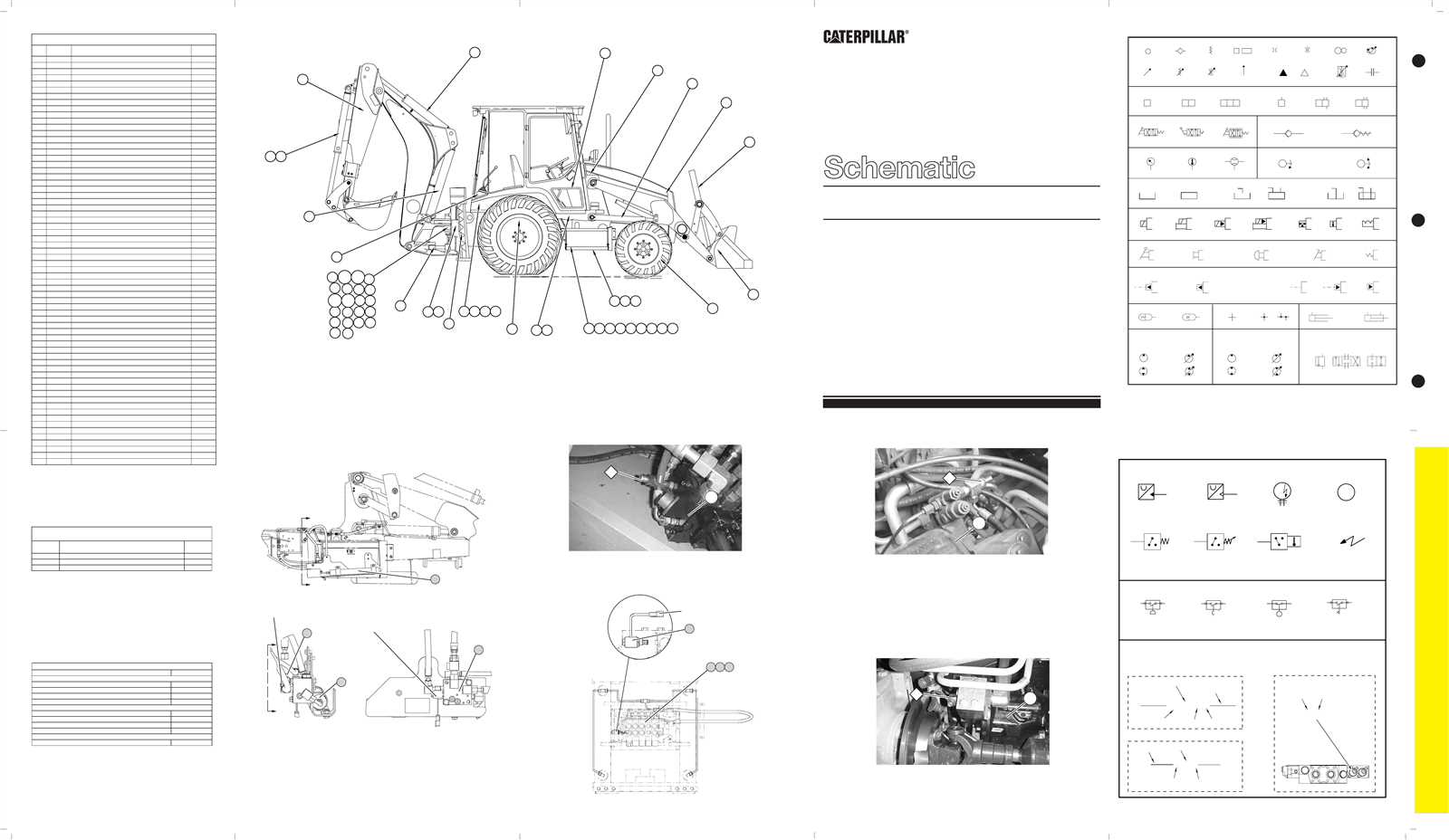 cat backhoe parts diagram