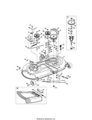 mtd mower deck parts diagram