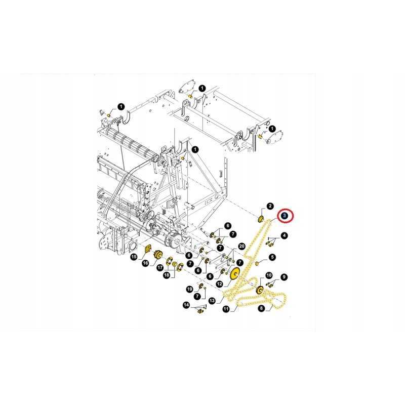 new holland 7090 baler parts diagram