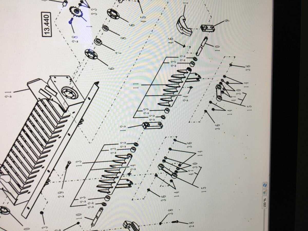 new holland 7090 baler parts diagram