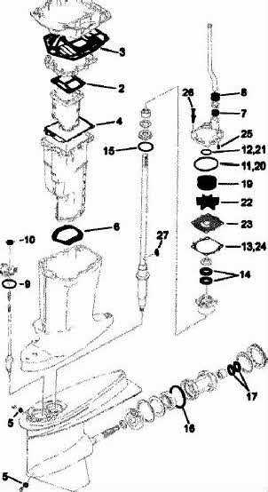 2 stroke yamaha outboard motor parts diagram