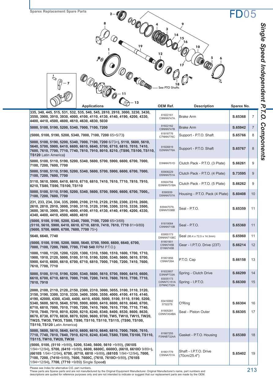 ford 6600 parts diagram