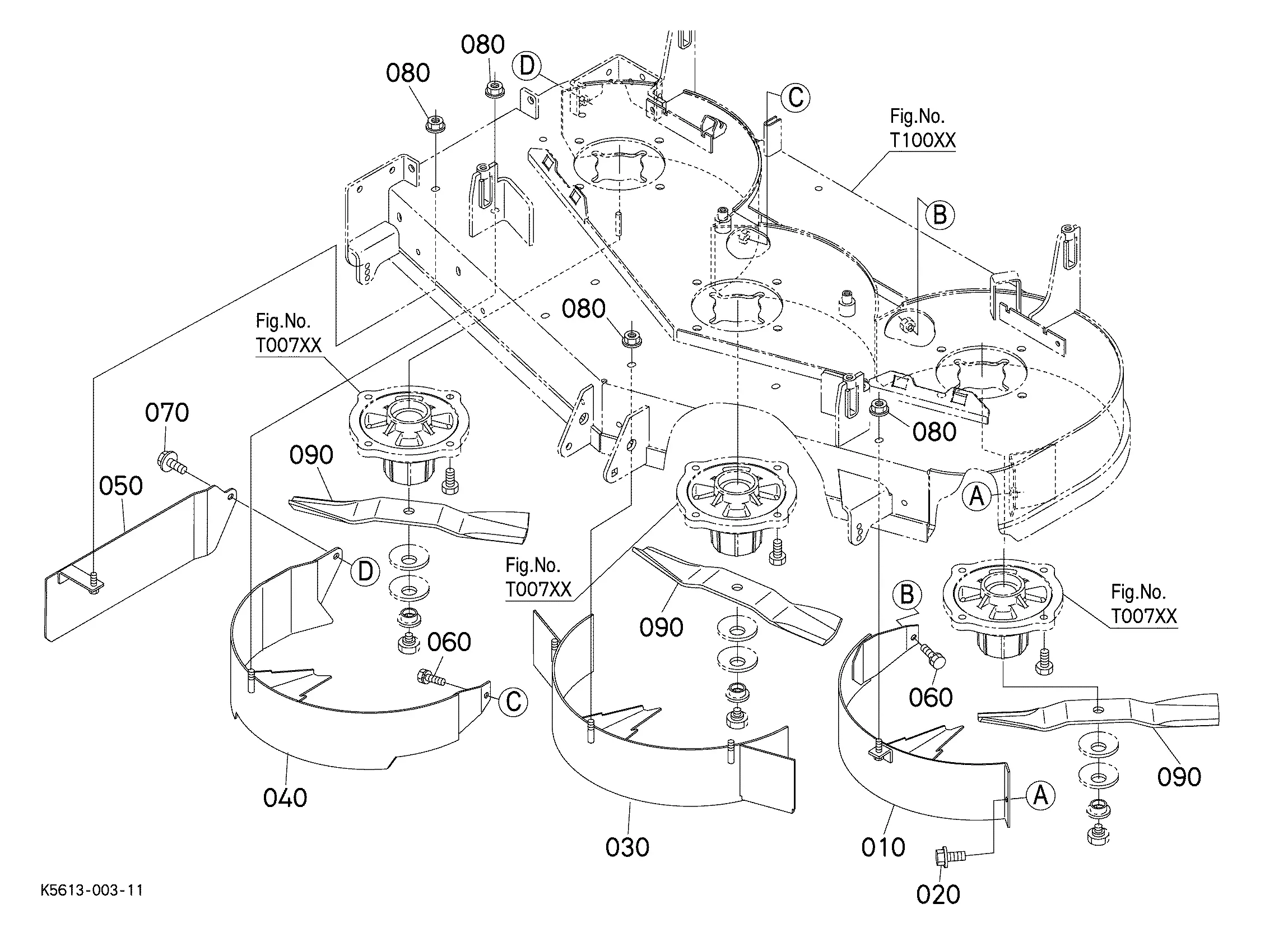 kubota z724 parts diagram