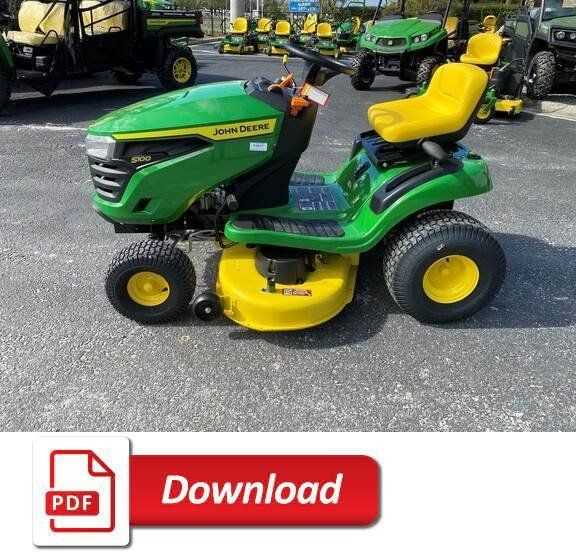 john deere s100 parts diagram pdf