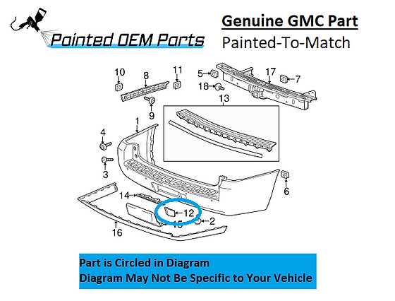 gmc yukon parts diagram