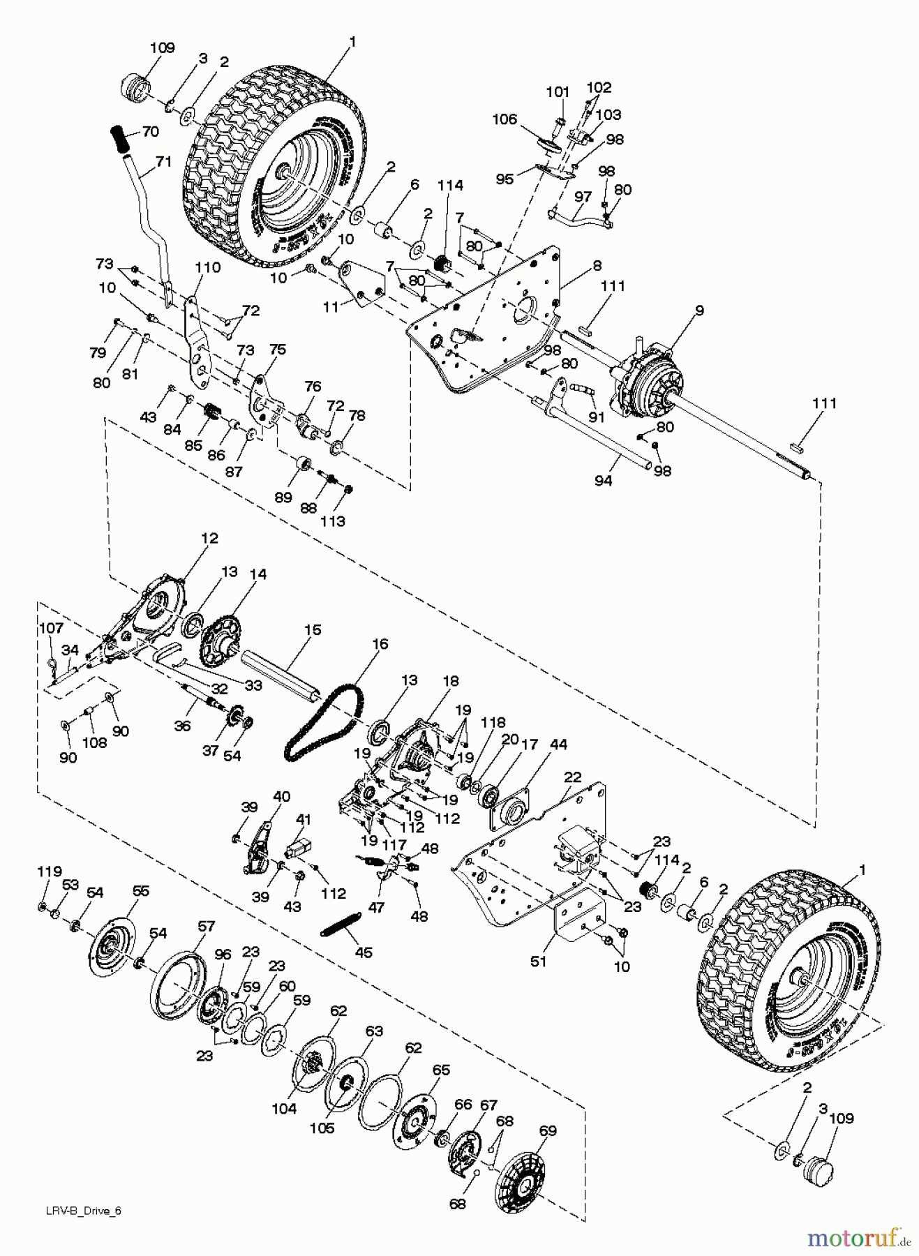 weed eater lawn mower parts diagrams