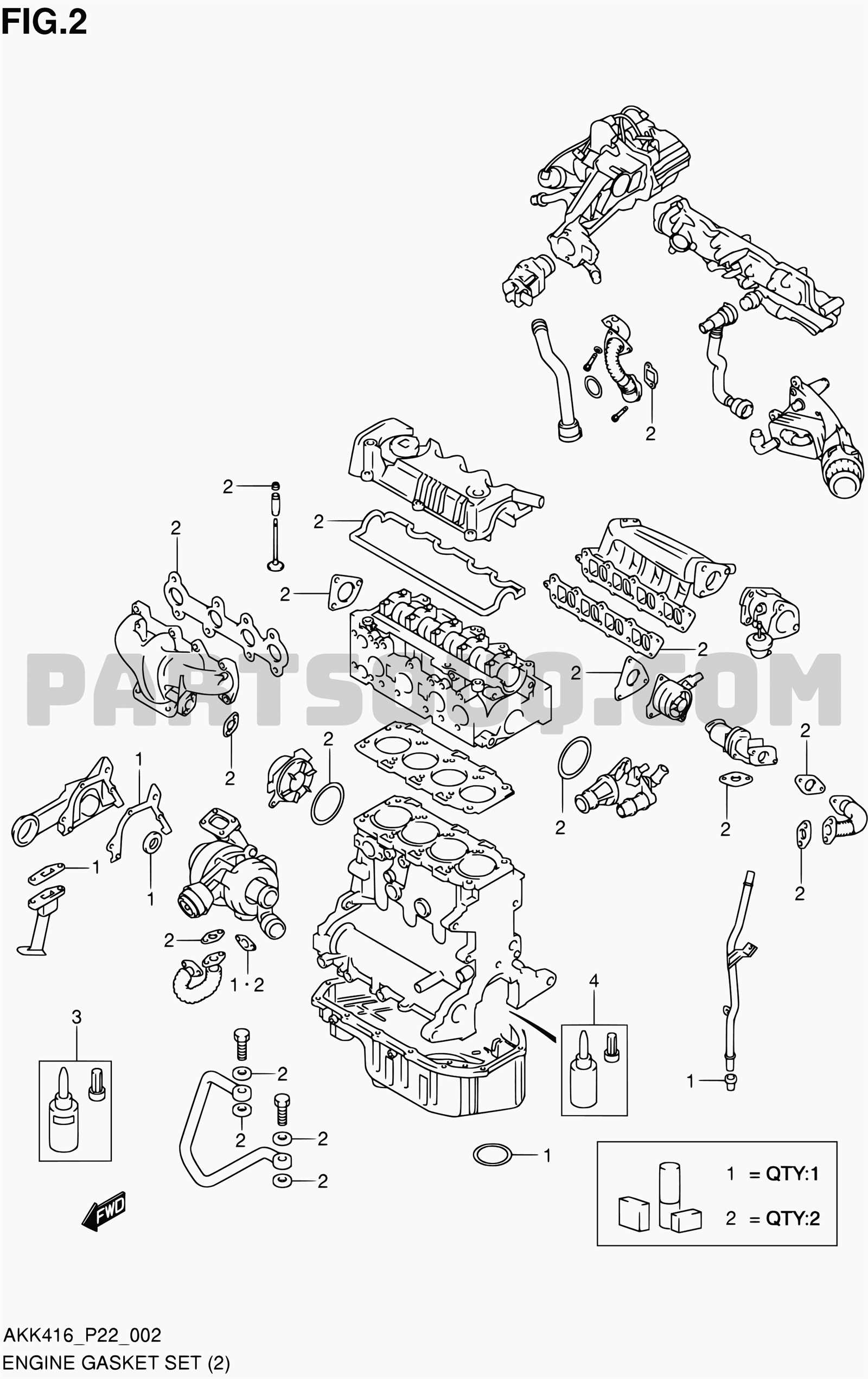 suzuki sx4 parts diagram