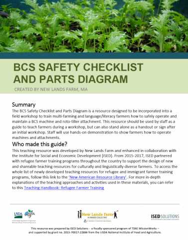 bcs parts diagram