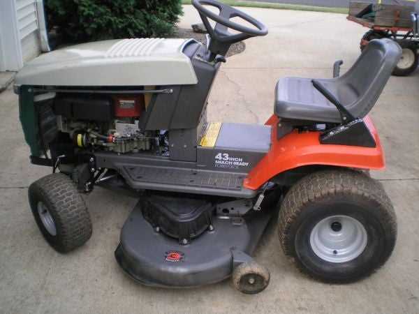 noma riding lawn mower parts diagram