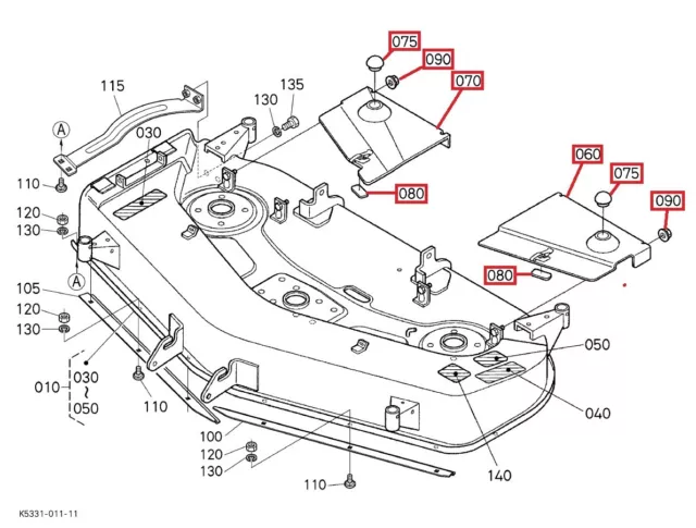 kubota zd326 parts diagram