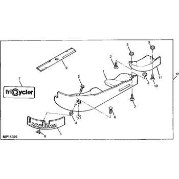 john deere 261 grooming mower parts diagram