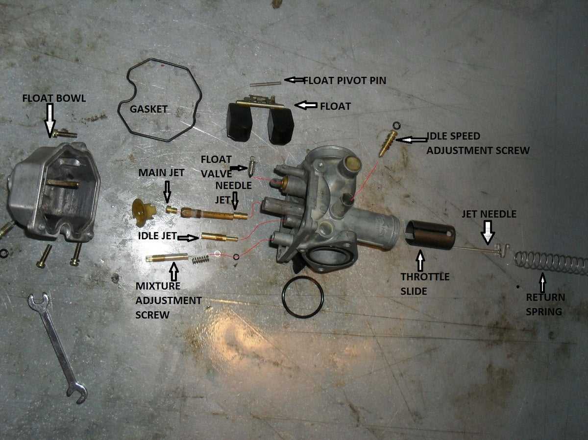 xr100 parts diagram
