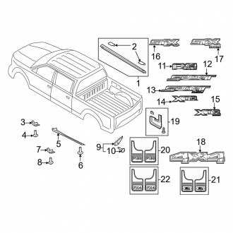 2021 ford f 150 parts diagram