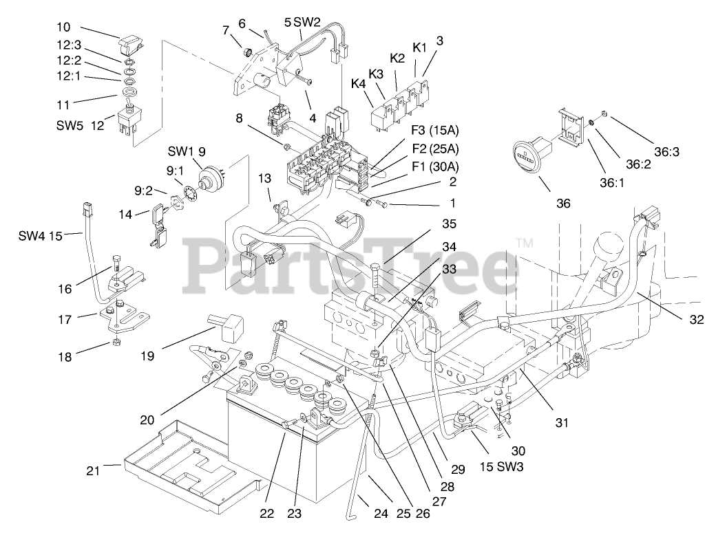 toro 22298 parts diagram