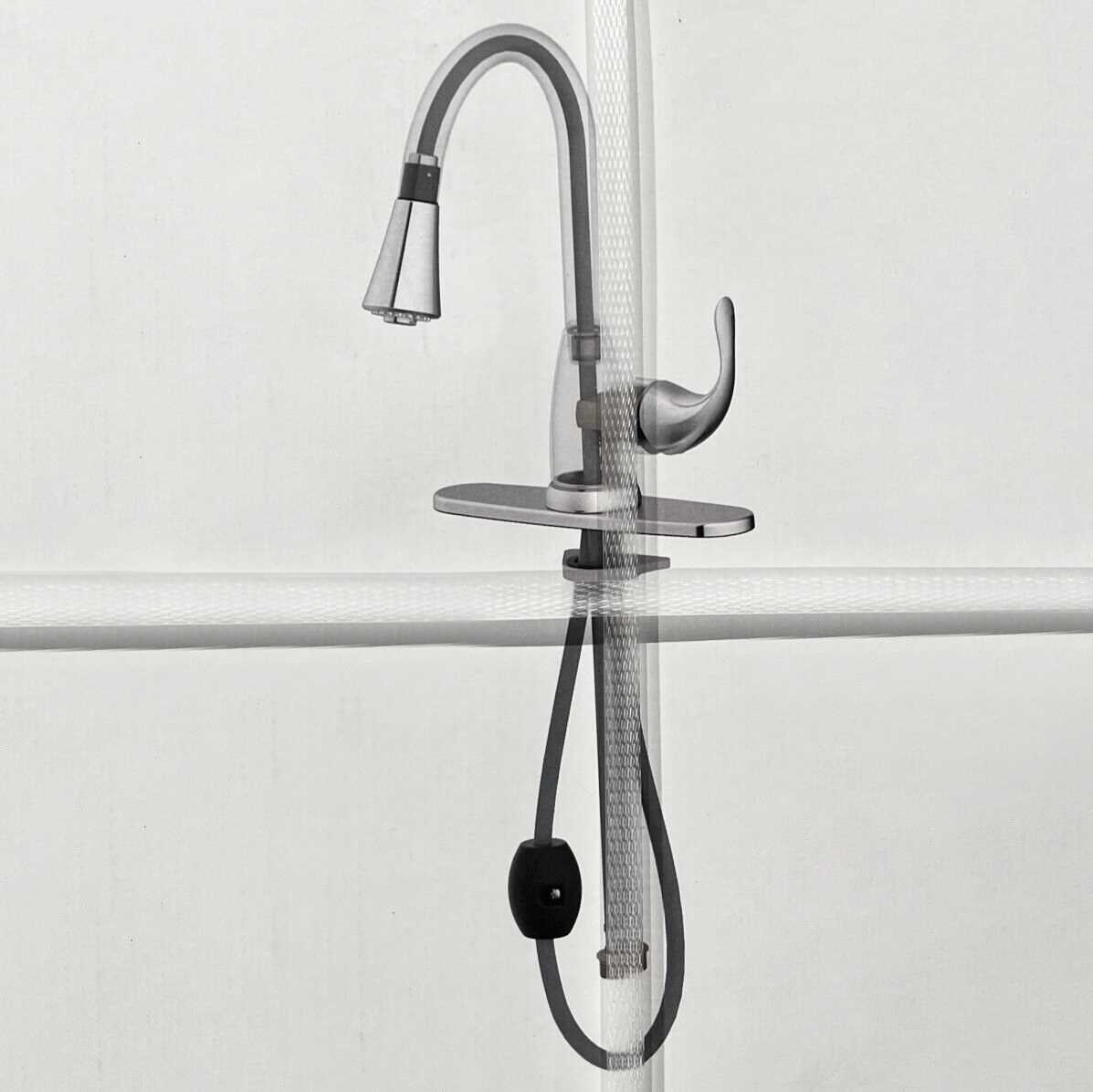 delta kitchen pull out faucet parts diagram