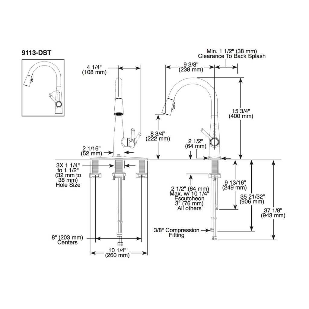 single handle kitchen delta kitchen faucet parts diagram